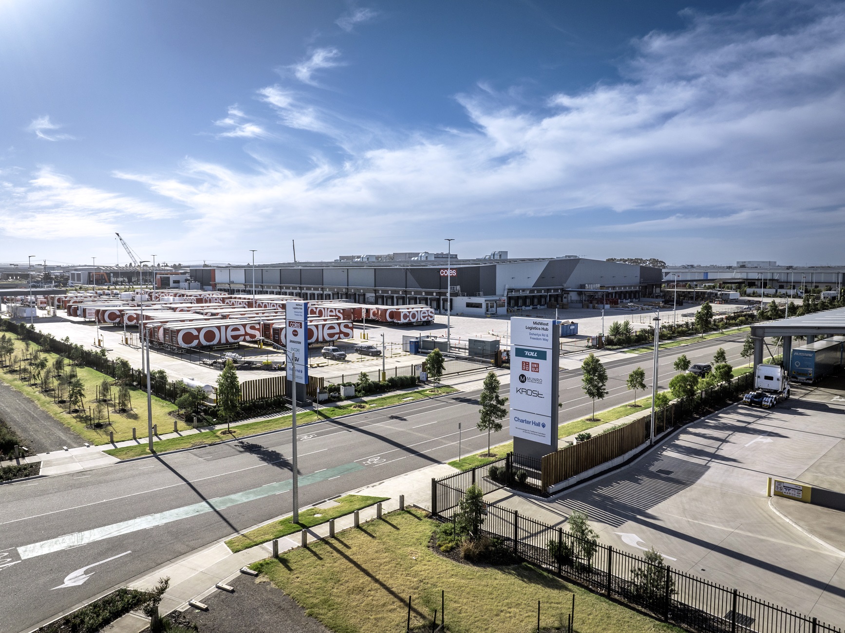 Coles, MidWest Logistics Hub, Truganina VIC_retouched